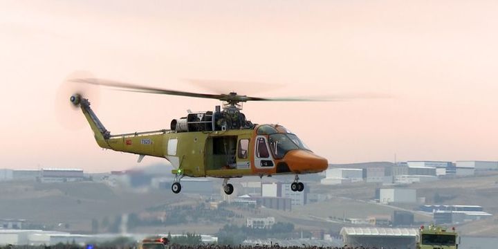 Özgün helikopter ilk uçuşunu gerçekleştirdi