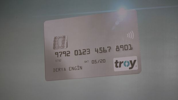  ‘TROY’ logolu kredi kartları  artık yurt dışında kullanılabiliyor