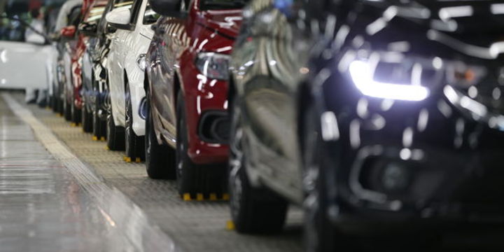 Otomotiv üretimi Ocak-Temmuz döneminde yüzde 3 azaldı