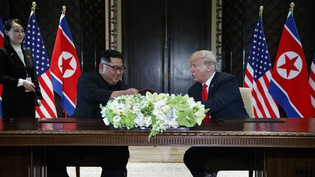 Kim Jong-Un'dan Trump'a 