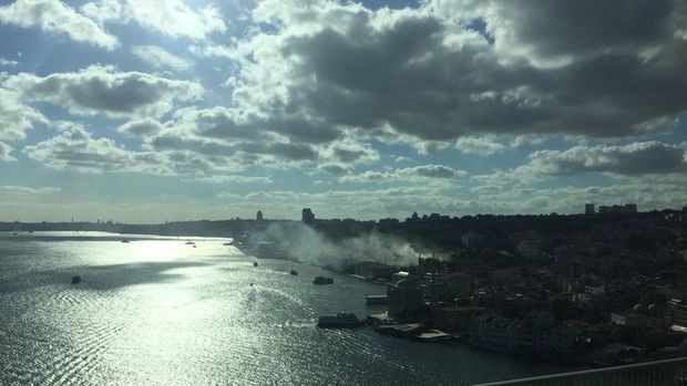 Beşiktaş'ta yangın