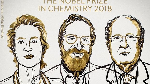 2018 Nobel Kimya Ödülü sahiplerini buldu