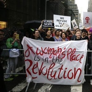 TRUMP'IN KAVANAUGH KARARINA WASHİNGTON VE NEW YORK'TA PROTESTO