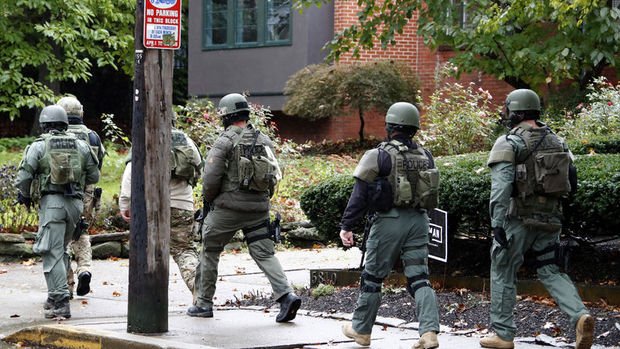 ABD'de sinagoga silahlı saldırı; 11 kişi öldü