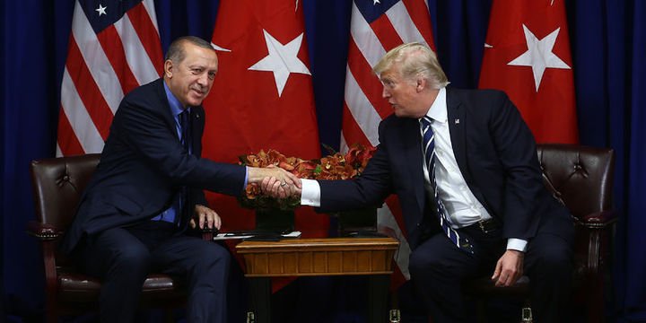 Cumhurbaşkanı Erdoğan ile Trump görüştü