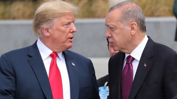 Cumhurbaşkanı Erdoğan, Trump'la görüştü