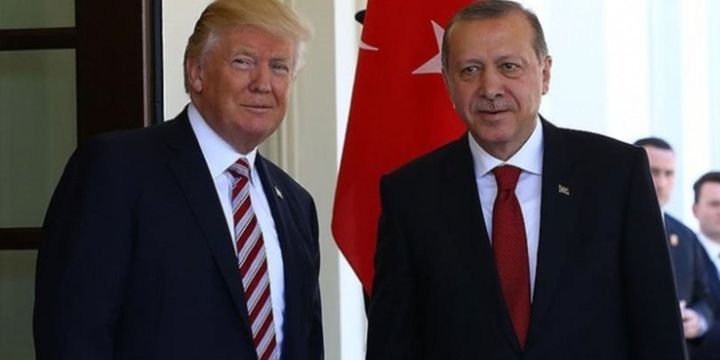 Cumhurbaşkanı Erdoğan Trump ile görüştü
