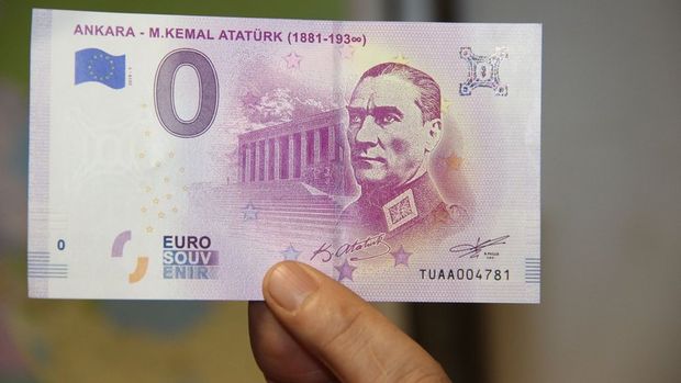 Avrupa Merkez Bankası Atatürk resimli Euro bastı