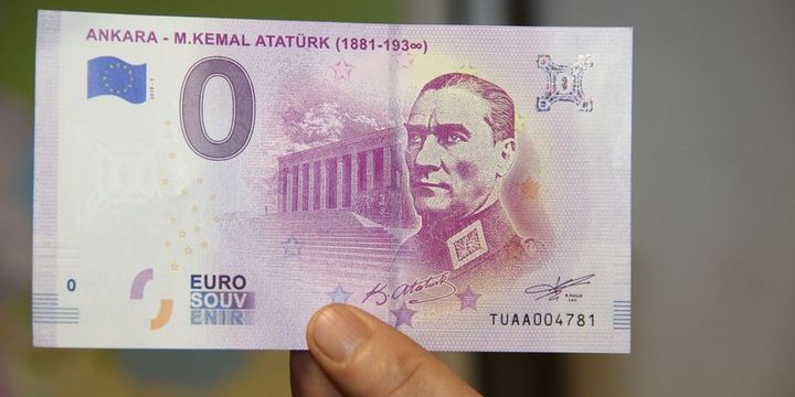 Avrupa Merkez Bankası Atatürk resimli Euro bastı