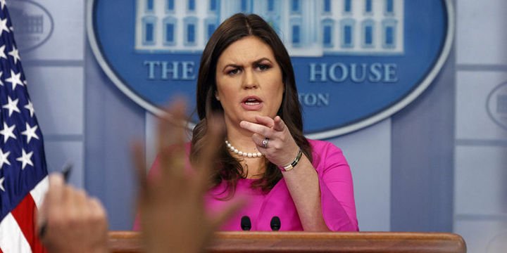 Beyaz Saray Sözcüsü: Tanrı Trump