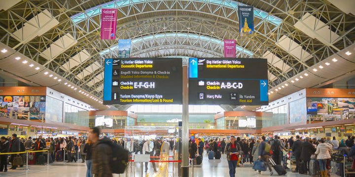 Hava yoluyla taşınan yolcu sayısı ocakta 14 milyon oldu