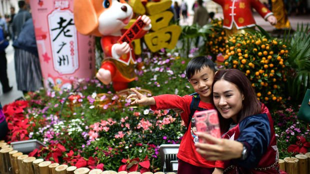 Çin'de Bahar Bayramı'nda 76 milyar dolar turizm geliri elde edildi