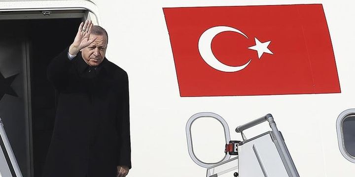 Erdoğan üçlü zirve öncesi Ruhani ile görüştü