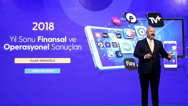 Turkcell'den 2018'de 2 milyar 21 milyon TL net kar
