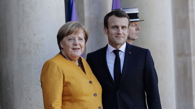 Macron ve Merkel'den Brexit açıklaması