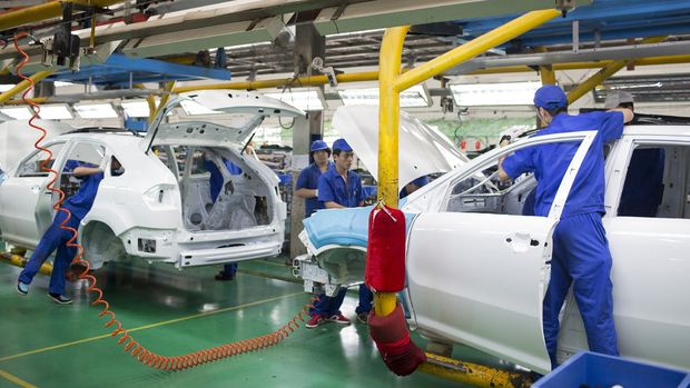 Çin'de Caixin imalat PMI Şubat'ta iç taleple yükseldi