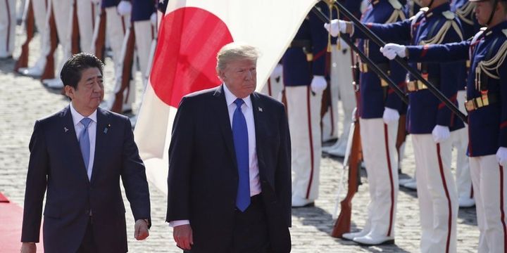 Trump Japonya
