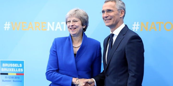 May ve Stoltenberg, Rusya ile Çin