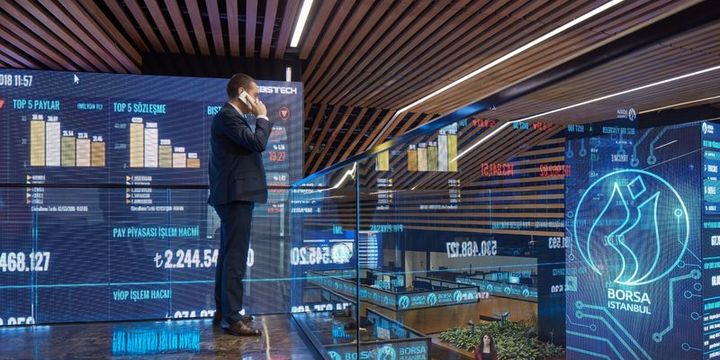 Borsa günün ilk yarısında yükseldi