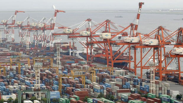 Japonya'da ihracat Temmuz'da 8. kez geriledi