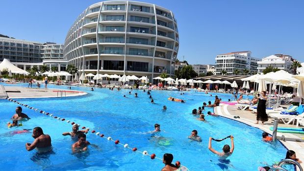 Türkiye'de otel doluluk oranı yüzde 76,1'e ulaştı