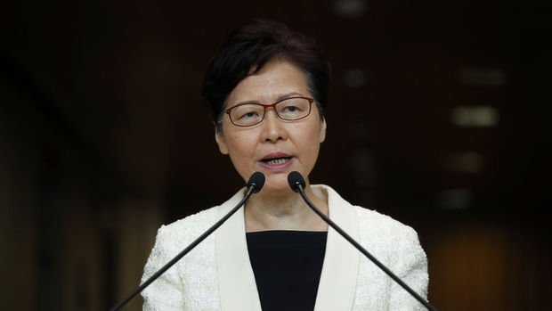 Hong Kong liderinin iade yasasını geri çekeceği belirtildi
