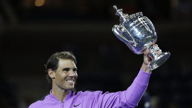 ABD Açık Tenis Turnuvası'nda şampiyon Nadal