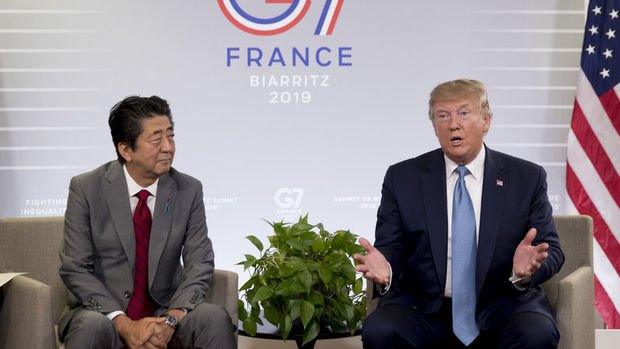 Trump ABD ve Japonya'nın ticaret anlaşması yaptığını duyurdu