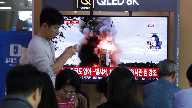 Güney Kore: Kuzey Kore sabah saatlerinde Doğu Denizi'ne iki füze fırlattı