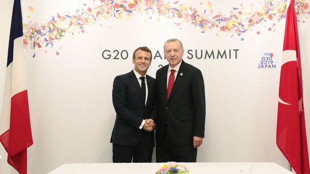 Erdoğan Fransa Cumhurbaşkanı Macron ile telefonla görüştü