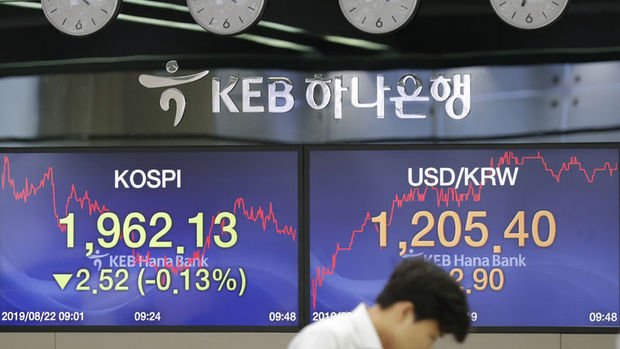 Asya paraları azalan risk iştahıyla düştü