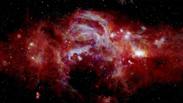 NASA Samanyolu Galaksisi'nin merkezini görüntüledi