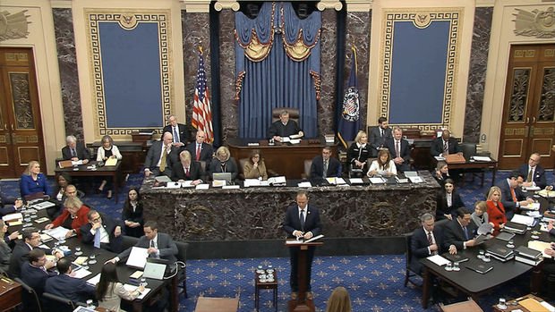 Trump'ın Senato'daki azil yargılamasında 2. gün sona erdi