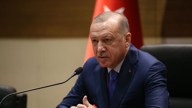 Erdoğan: Türkiye haklı mücadelesinden hiçbir zaman geri durmayacaktır 