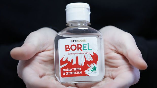 Bakan Dönmez: Bor katkılı el dezenfektanı BOREL haftaya raflarda
