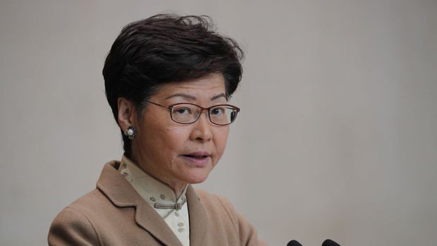 Lam: Hong Kong hükümeti Çin ile tam iş birliği yapacak