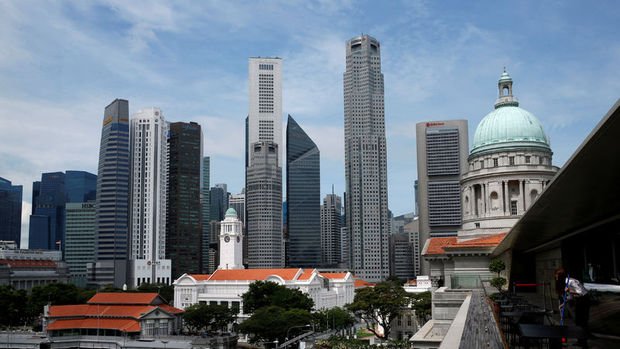 Singapur 2. çeyrekte yüzde 41.2 küçülerek resesyona girdi