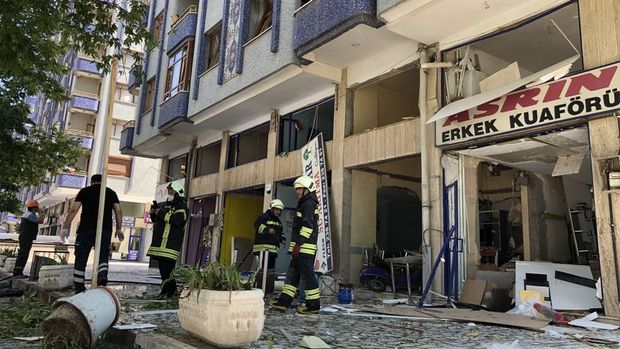 Konya'da bir iş yerinde patlama meydana geldi