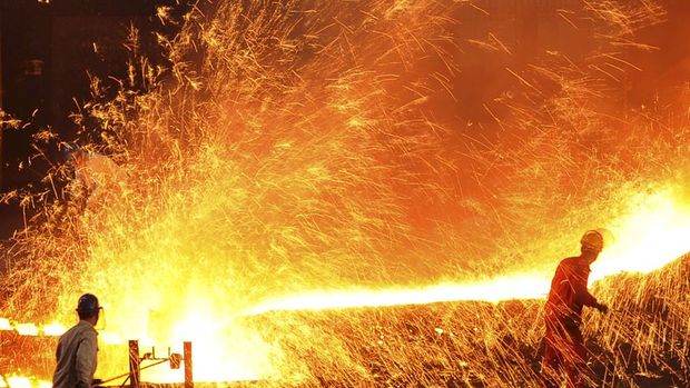 Küresel ham çelik üretimi arttı