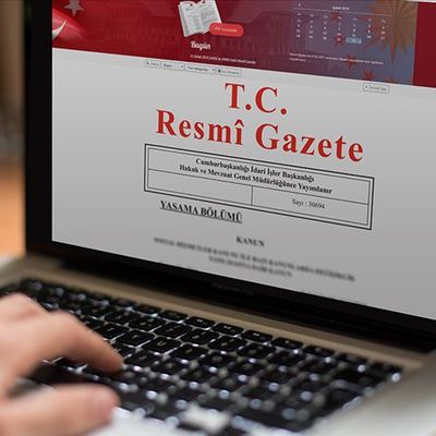 Resmi Gazete'de bugün (26.10.2020)