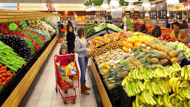 Gıda enflasyonu yıllık bazda yüzde 16,51'e çıktı