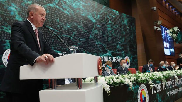 Erdoğan: Yüksek faize yatırımcımızı ezdirmemeliyiz
