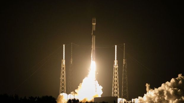 Türksat 5A uydusu uzayda