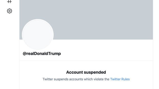 Twitter, Trump'ın hesabını kapattı