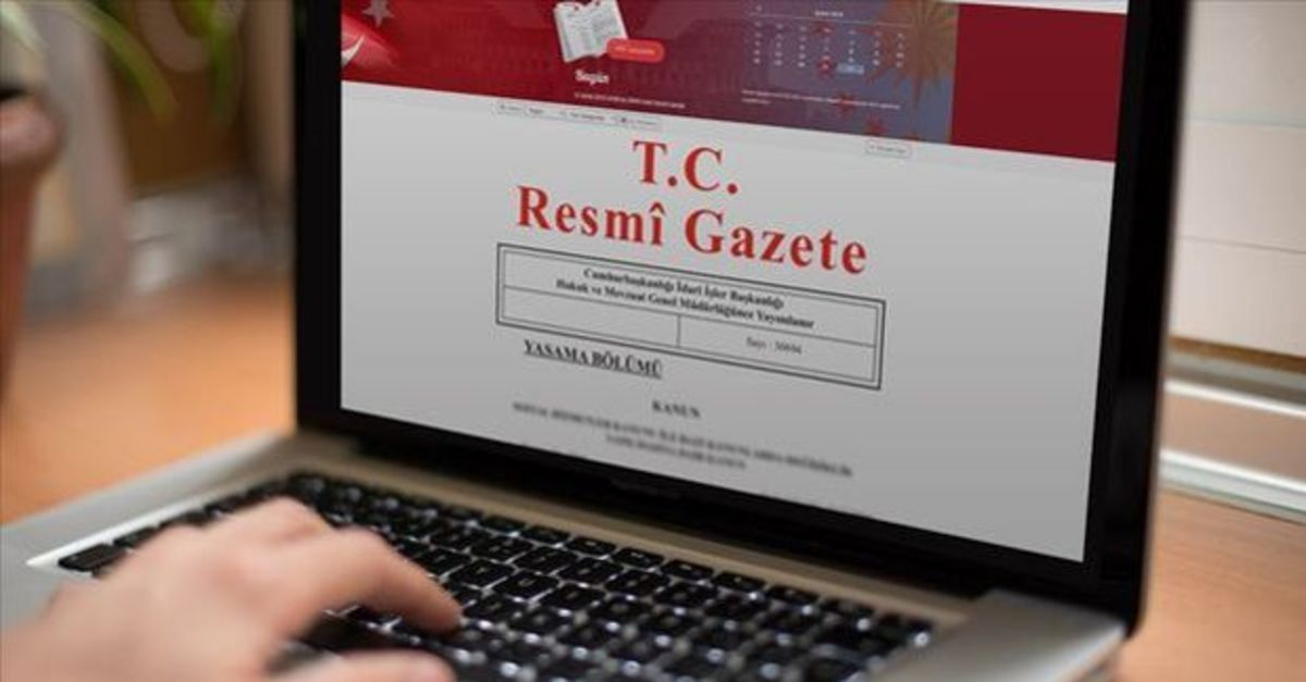 Resmi Gazete'de bugün (07.03.2021)
