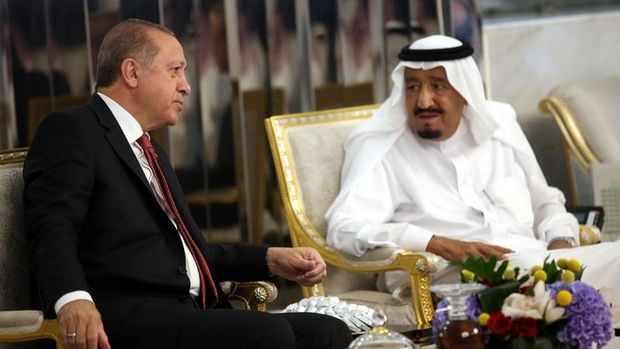 Cumhurbaşkanı Erdoğan, Suudi Kralı ile görüştü