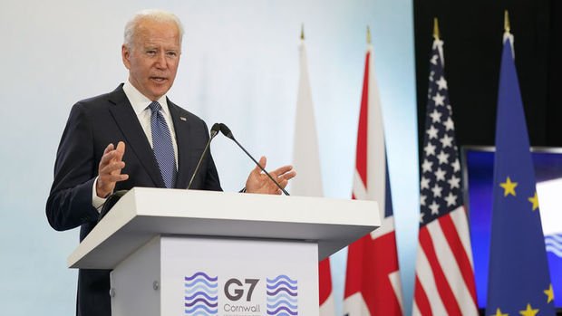 Biden: G-7'de Çin'le ilgili adımlardan tatmin oldum