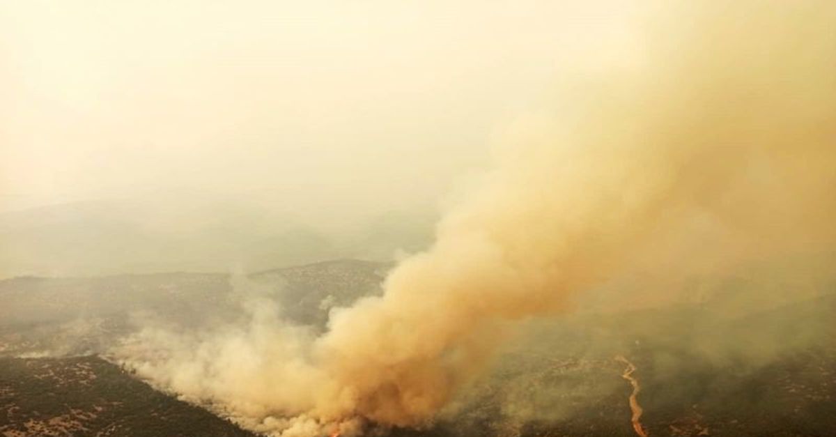 mugla da 5 yerde yanginlar surerken hatay daki yangin kontrol altina alindi bloomberg ht