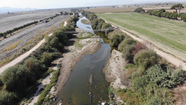 Kuraklık, Büyük Menderes Nehrini kuruttu
