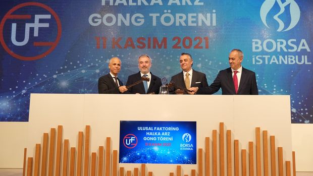 Borsa İstanbul’da gong Ulusal Faktoring için çaldı 